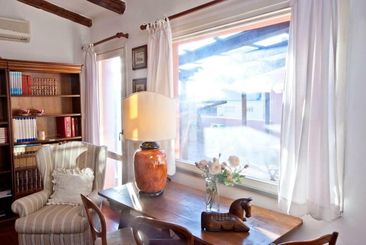 奥里斯塔诺Attico In Centro Con Vista Della Torre - Cozy Penthouse Facing To The Tower公寓 外观 照片