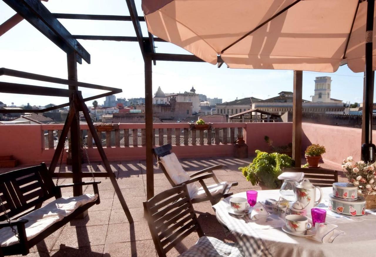 奥里斯塔诺Attico In Centro Con Vista Della Torre - Cozy Penthouse Facing To The Tower公寓 外观 照片